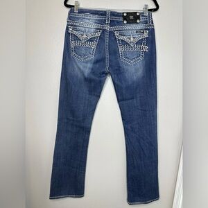 Miss Me jeans Women’s style je516182L size 28 Rhinestone Pocket
